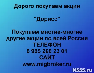 Покупаем акции «Дорисс»
